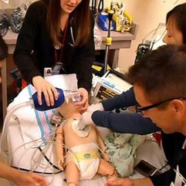 Training for Child Psychiatric Care with Simulation-Based Learning