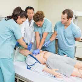 Nursing Simulators with Realistic Skin and Anatomical Structures